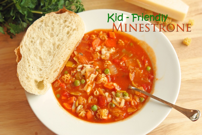 KidFriendly Minestrone Soup